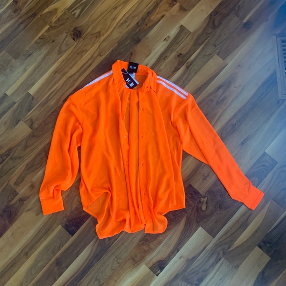 ADIDAS X IVY PARK Sheer Cover-Up Shirt - Picture 3 of 8